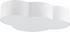 TK Lighting Deckenleuchte Cloud aus Textil, Länge 62 cm, weiß