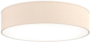 TK Lighting Deckenleuchte Rondo, beige, Ø 60 cm