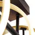 Trio LED-Deckenleuchte Sequence, dimmbar, CCT, messing