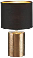 FISCHER & HONSEL Tischleuchte "Bronz" E14 1 Stk. extravaganten Materialkombination