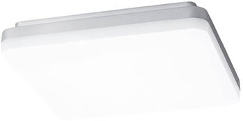 Sigor Aufbauleuchte Square 210mm silber Deckenleuchte 15W 4000K IP44 110° 1600lm