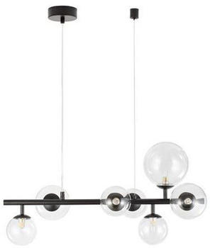 Nova Luce ODILLIA Pendelleuchte G9 7-fach Schwarz 65x28,9x120cm dimmbar 9009250