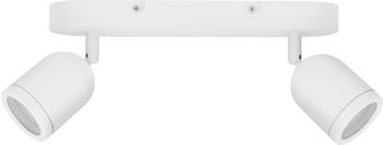 Nova Luce ORSON Deckenleuchte GU10 2-fach Weiß 28x8x9,7cm dimmbar 9555816