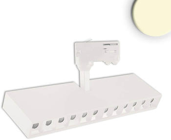 ISOLED 3-PH Raster-Schienen-Strahler, 35W, 45°, weiß matt, 3000K