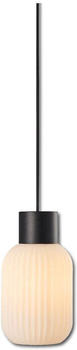 ISOLED Pendelleuchte, white Glas, schmal, E27, 50-300cm, exkl. Baldachin