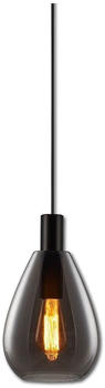ISOLED Pendelleuchte, Smoky Glas, E27, 50-300cm, exkl. Baldachin