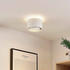Arcchio Talima Deckenlampe, rund, weiß