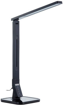 Lindby Schwarze LED-Schreibtischleuchte Eleni