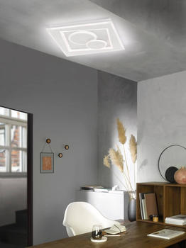 Fischer & Honsel Ratio LED Deckenleuchte 44W Tunable white steuerbar dimmbar Acrylglas weiß 20985