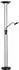 Fischer & Honsel Tallri LED Stehleuchte 34,2W Lesearm Tunable white steuerbar dimmbar Fluter Glas d.35cm sandschwarz 40489
