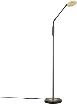Fischer & Honsel Dent LED Stehleuchte 7,3W Tunable white steuerbar dimmbar sandschwarz 40497