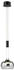 Fischer & Honsel Arosa LED Pendelleuchte 8,6W warmweiss dimmbar Glas rauchfarben sandschwarz 60986
