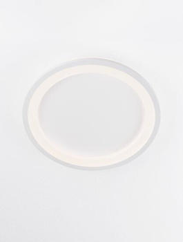Nova Luce OGGY LED Deckenleuchte Weiß 30W Warmweiss 4,6x37cm 9212917