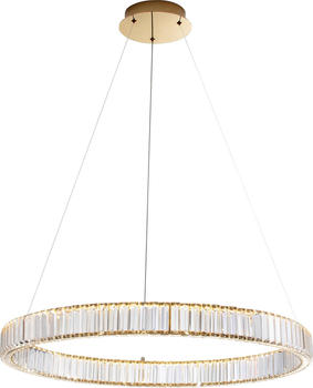 Nova Luce AURELIA LED Pendelleuchte Gold 47W Neutralweiss 150x80cm dimmbar 9333076