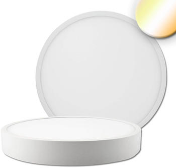 ISOLED LED Deckenleuchte PRO weiß, 30W, rund, 300mm, ColorSwitch 2700/3000/4000K, dimmbar