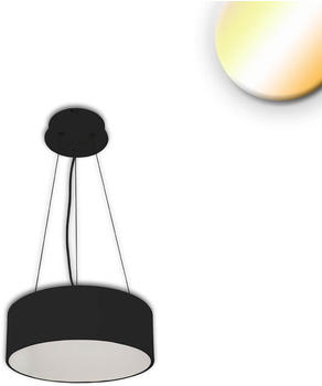 ISOLED LED Hängeleuchte, DN400, schwarz, 25W, ColorSwitch 3000/3500/4000K, dimmbar