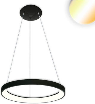 ISOLED LED Hängeleuchte Orbit 480, schwarz, 38W, rund, ColorSwitch 3000/3500/4000K, dimmbar