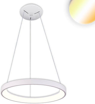 ISOLED LED Hängeleuchte Orbit 480, weiß, 38W, rund, ColorSwitch 3000/3500/4000K, dimmbar
