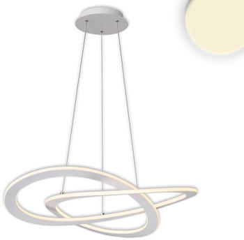 ISOLED LED Hängeleuchte Design 600, weiß, 40W, rund, 3000K, dimmbar
