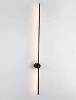 Nova Luce ADEN LED Schwarz 20W Warmweiss 1,5x6,5x120cm 9081810