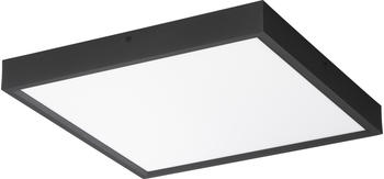 Nova Luce ITOS LED Deckenleuchte Schwarz 32W Warmweiss 40x40x4,5cm 9501211