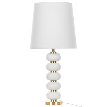 Beliani Tischlampe Frio Gold/weiß