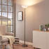Lindby Ignacia Stehleuchte Nickel/Opal (9621678)