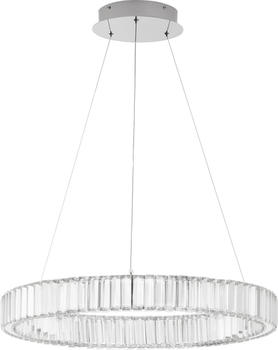 Nova Luce AURELIA LED Pendelleuchte Chrom 41W Neutralweiss 150x60cm dimmbar 9333066
