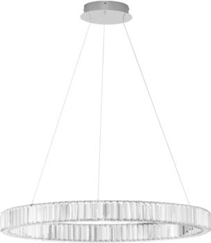Nova Luce AURELIA LED Pendelleuchte Chrom 47W Neutralweiss 150x80cm dimmbar 9333067