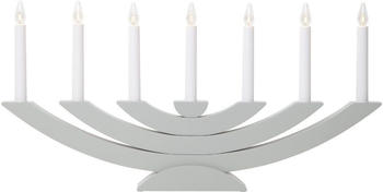 Star Trading LED Tischleuchte Navida Hellgrau 7x3W grau
