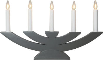 Star Trading LED Tischleuchte Navida Dunkelgrau 5x3W grau