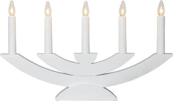 Star Trading LED Tischleuchte Navida wei&szlig; 5x3W wei&szlig;