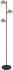 Globo Stehleuchte, Schwarz, Messing 154 cm (4558212903)