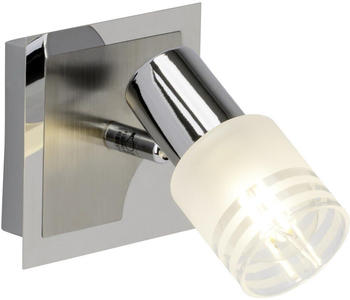 Brilliant LED Wandleuchte Lea Silber/Chrom 4W 400lm E14 silber – Flexibilität in der Beleuchtung