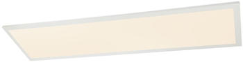 Globo Rosi LED Deckenleuchte weiß mit Fernbedienung 80x20x5,3cm weiß,opal (41604D4F)