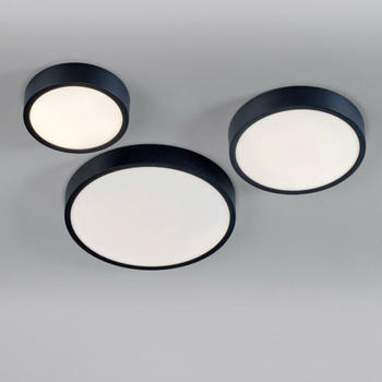 LupiaLicht LED-Deckenleuchte RENOX, schwarz/weiß/Alu (2223-40-55)