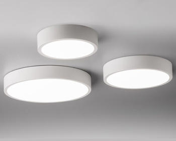 LupiaLicht LED-Deckenleuchte RENOX, schwarz/weiß/Alu (2223-40-69)