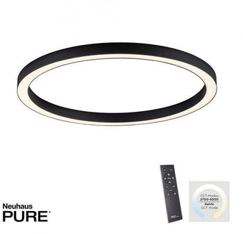 Pure LED-Deckenleuchte PURE-LINES, 70x70 anthrazit (6306-13)