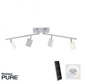 Pure LED-Deckenleuchte PURE-MIRA, 4-flammig, dimmbar, CCT (6356-95)