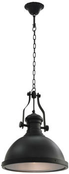 vidaXL Deckenleuchte Schwarz Rund E27 281624