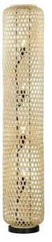 Schöner Wohnen Calla Stehleuchte 4-fach E14 Bambusschirm beige 25cm