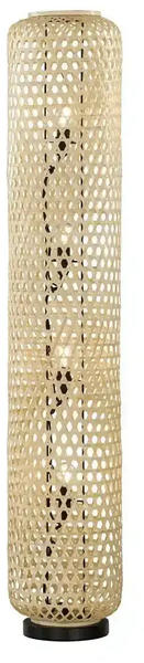Schöner Wohnen Calla Stehleuchte 4-fach E14 Bambusschirm beige 25cm