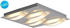 Näve LED Deckenleuchte Chur silver metal 1236842