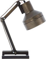 Brilliant Tischleuchte "Hardwork" E27 1 Stk. Tischlampe schwarz stahl