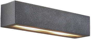 Lindby Nellie LED-Beton-Wandlampe, Breite 35,3 cm