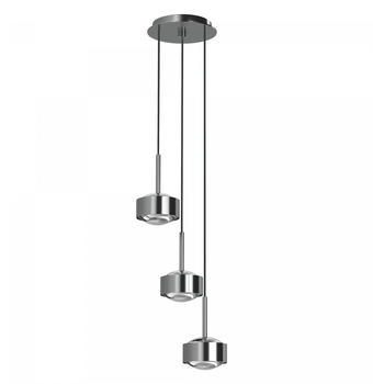 Top Light Puk Maxx Drop Trio G9 Pendelleuchte chrom matt (5-360031-H)