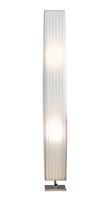 SalesFever Stehlampe "Emilie" E27 1 Stk. Plissee Lampenschirm