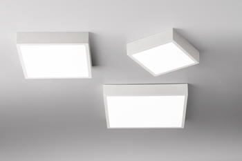 LupiaLicht LED-Deckenleuchte VENOX schwarz/weiß/Alu (2228-40-69)