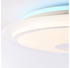 Brilliant VIKTOR LED Deckenleuchte 57cm Kunststoff/Metall weiß/silber, G97039/58 multicoloured multi-material G97039/58