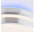Brilliant VILMA LED Deckenleuchte 41cm Metall/Kunststoff weiß/silber, G97041/58 multicoloured multi-material G97041/58